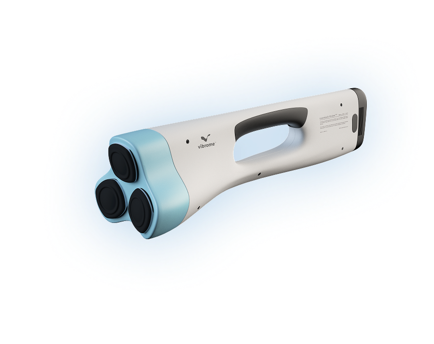 imPulse® UNA livestock Vibrome®  infrasonic-to-ultrasonic full-spectrum scanner capturing audible infrasound and ultrasound biosignatures for early herd health screening